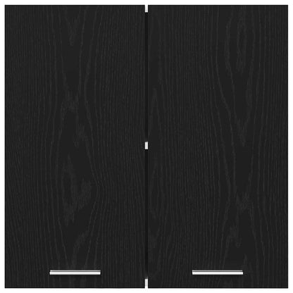 Hanging Cabinet Lyon Black Oak 60 x 31 x 60 cm Engineered Wood