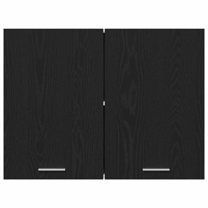 Hanging Cabinet Lyon Black Oak 80 x 31 x 60 cm Engineered Wood