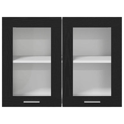 Hanging Cabinet Lyon Black Oak 80 x 31 x 60 cm Engineered Wood
