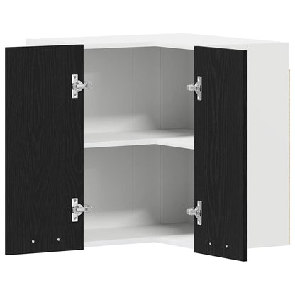 Hanging Cabinet Lyon Black Oak 57 x 57 x 60 cm Engineered Wood
