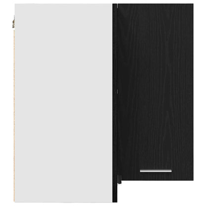 Hanging Cabinet Lyon Black Oak 57 x 57 x 60 cm Engineered Wood