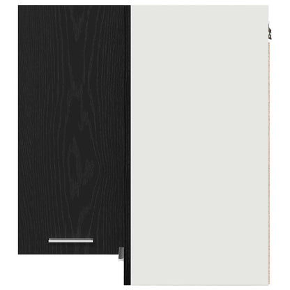 Hanging Cabinet Lyon Black Oak 57 x 57 x 60 cm Engineered Wood
