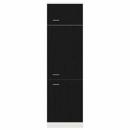 Hanging Cabinet Lyon Black Oak 60 x 31 x 207 cm Engineered Wood