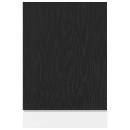 Dishwasher Panel Lyon Black Oak 45x1.5x67 cm Engineered Wood