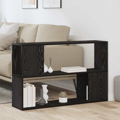 TV Cabinet Set 100 x 24 x 63 cm Black Engineered Wood
