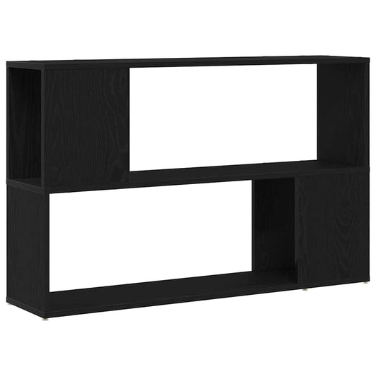 TV Cabinet Set 100 x 24 x 63 cm Black Engineered Wood