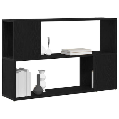 TV Cabinet Set 100 x 24 x 63 cm Black Engineered Wood