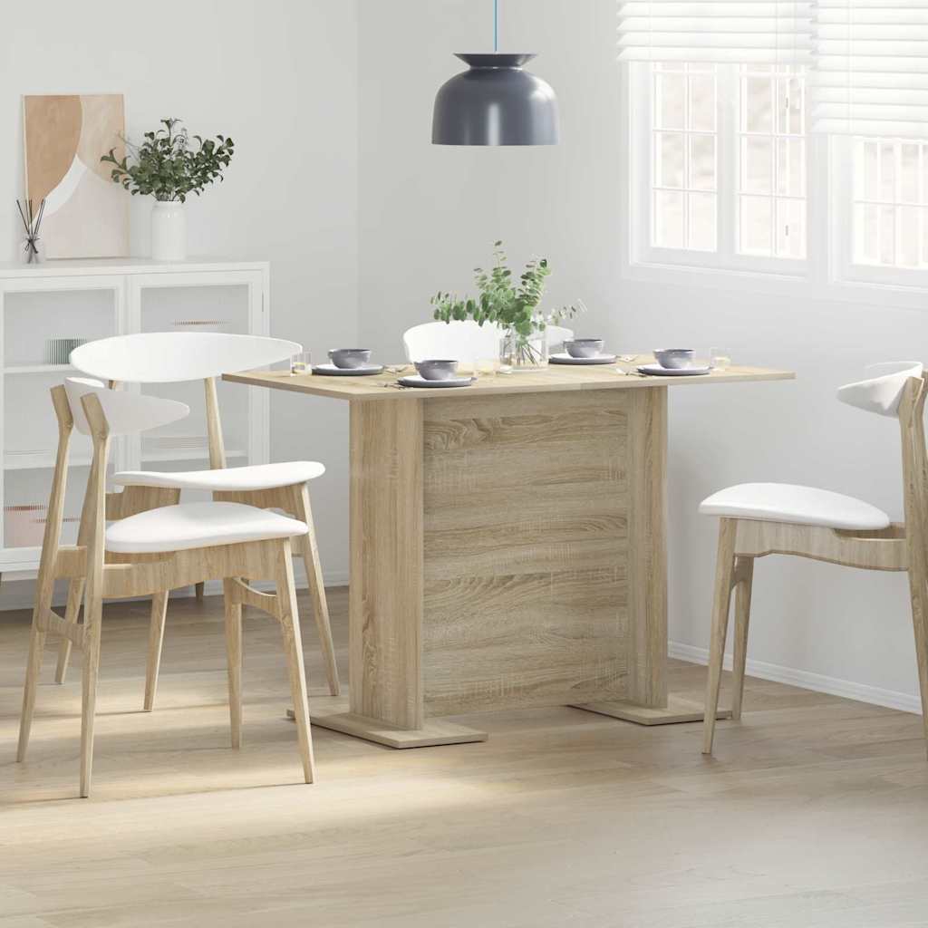 Dining Table 110 x 60 x 75 cm Engineered Wood Sonoma Oak