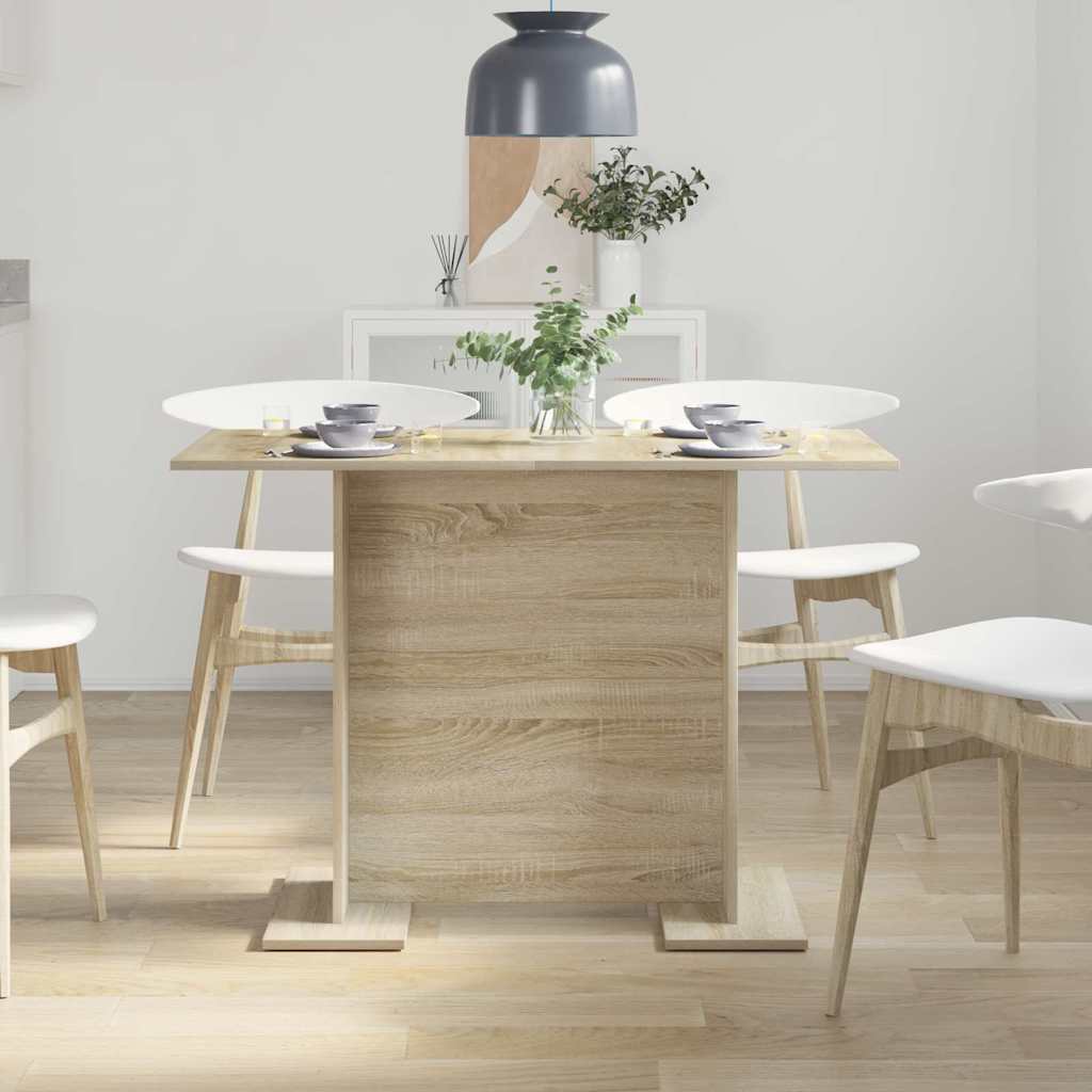 Dining Table 110 x 60 x 75 cm Engineered Wood Sonoma Oak