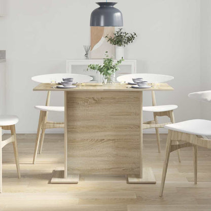 Dining Table Sonoma Oak 110 x 60 x 75 cm Engineered Wood