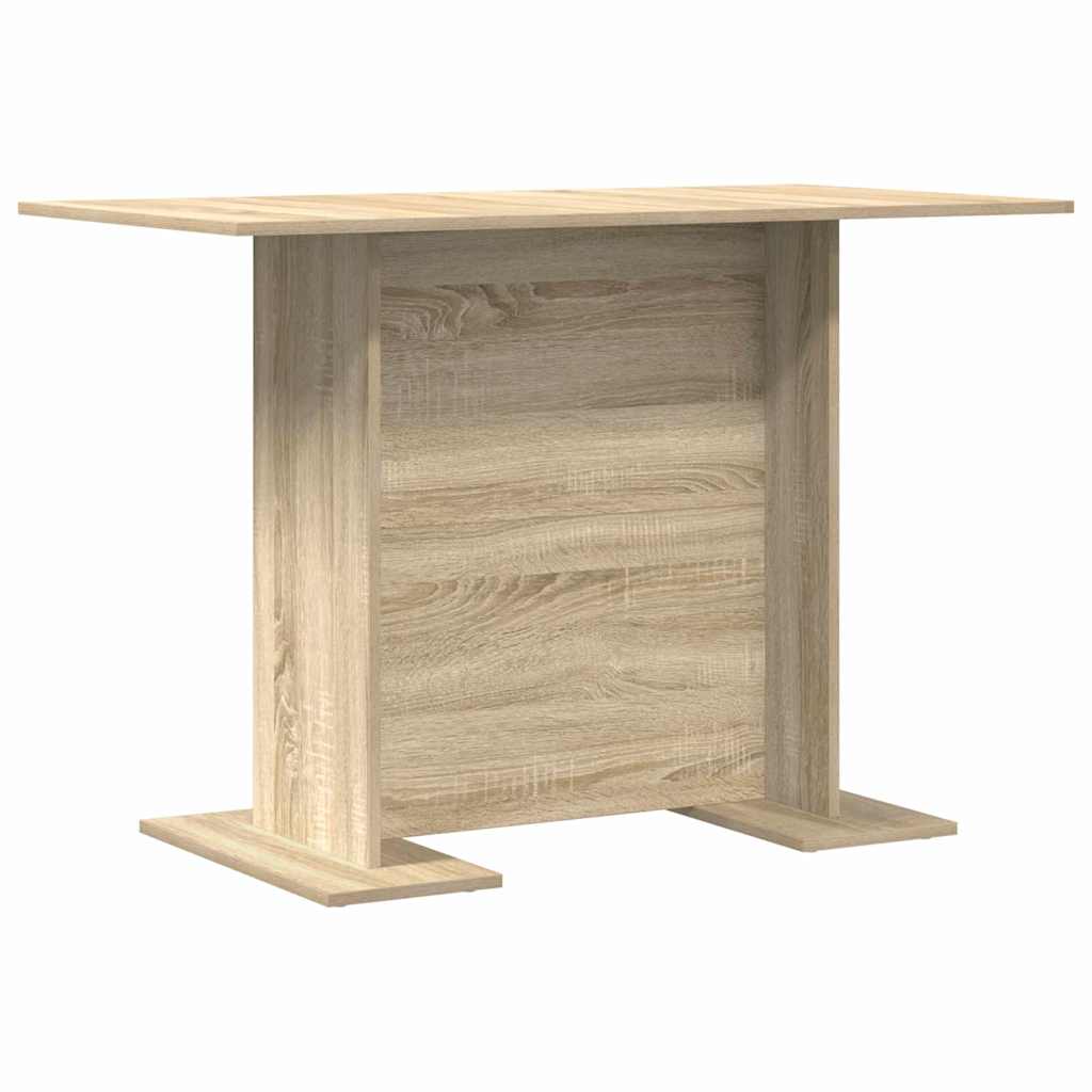 Dining Table 110 x 60 x 75 cm Engineered Wood Sonoma Oak