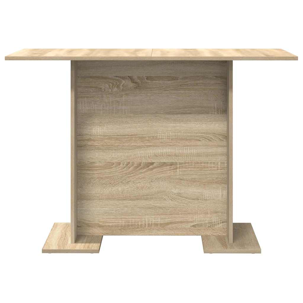 Dining Table 110 x 60 x 75 cm Engineered Wood Sonoma Oak
