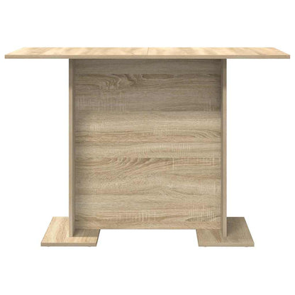 Dining Table Sonoma Oak 110 x 60 x 75 cm Engineered Wood