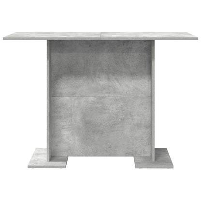 Dining Table Concrete Grey 110 x 60 x 75 cm Engineered Wood
