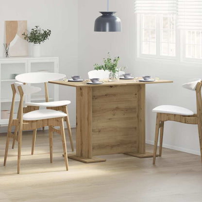 Dining Table Artisan oak 110 x 60 x 75 cm Engineered wood