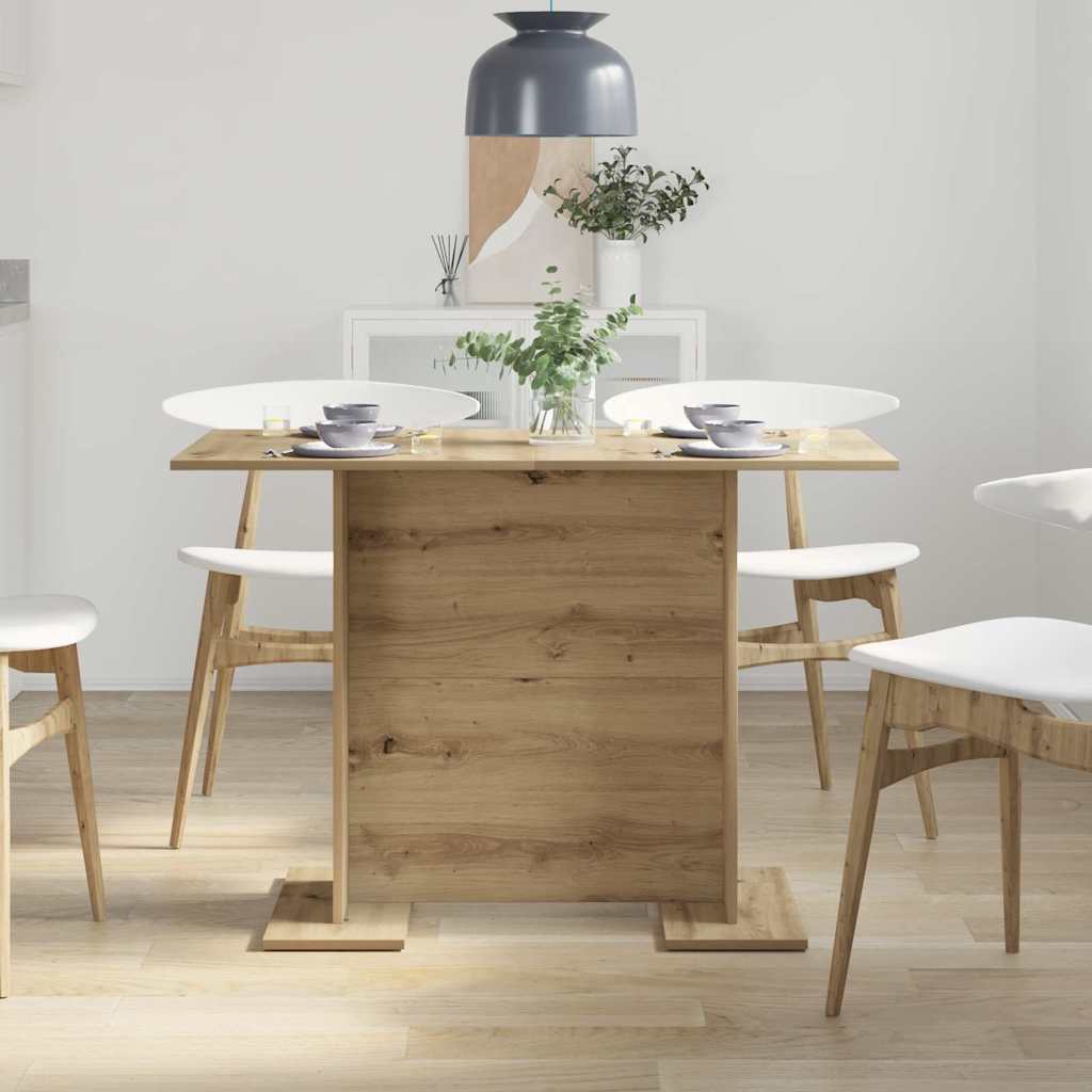 Dining Table Artisan oak 110 x 60 x 75 cm Engineered wood