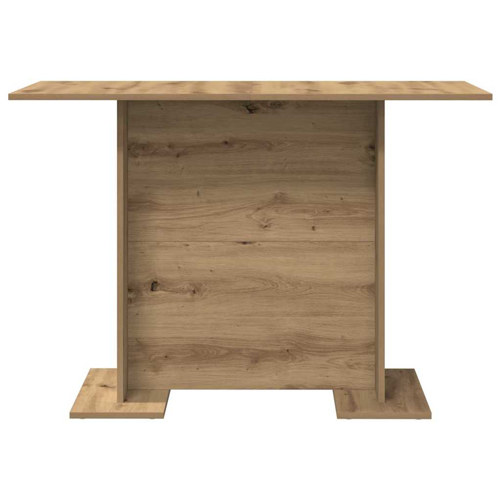 Dining Table 110 x 60 x 75 cm Engineered Wood Artisan Oak