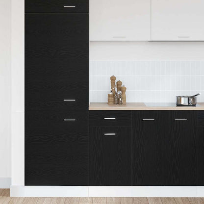 Hanging Cabinet Black Oak 40 x 46 x 81.5 cm Engineered Wood