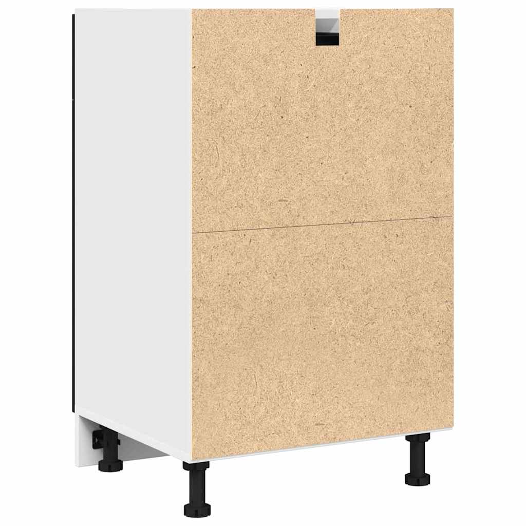 Hanging Cabinet Black Oak 50 x 46 x 81.5 cm Engineered Wood