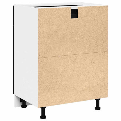 Hanging Cabinet Black Oak 60 x 46 x 81.5 cm Engineered Wood