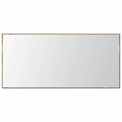 Mirror Artisan oak 80 x 37 cm Glass and Engineered Wood