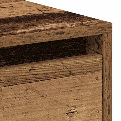 Nightstand 2 pcs Old Wood 45 x 34 x 44 cm Engineered Wood