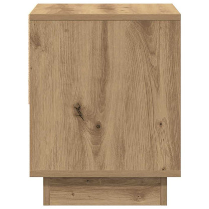 Nightstand 2 pcs Artisan Oak 45 x 34 x 44 cm Engineered Wood