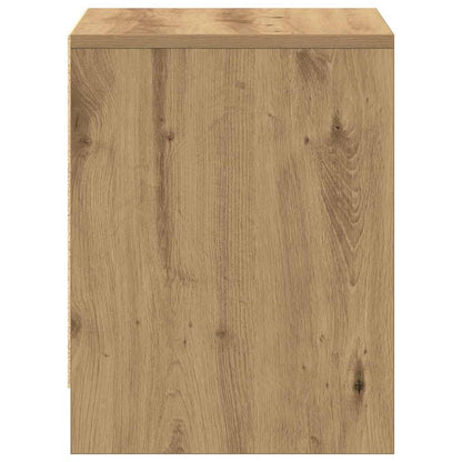 Bedside Cabinet with Drawer 2 pcs Artisan Oak 45 x 34 x 44.5 cm