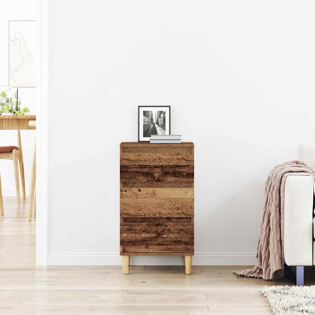 Bedside Cabinet Old Wood 40 x 35 x 70 cm Engineered Wood