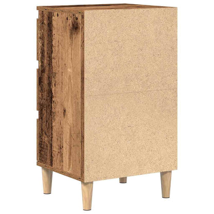 Bedside Cabinet Old Wood 40 x 35 x 70 cm Engineered Wood