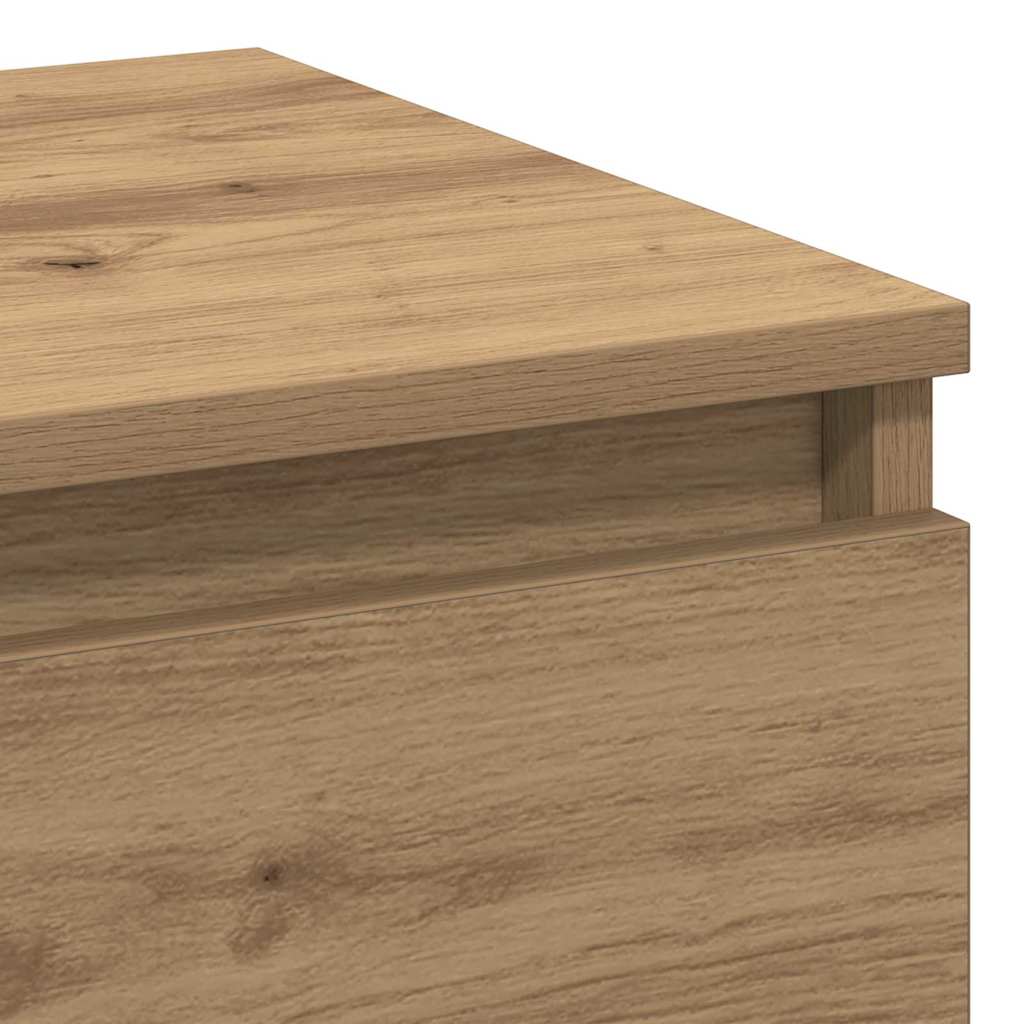 Bedside Cabinet Artisan Oak 40 x 35 x 70 cm Engineered Wood