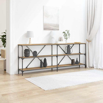 Console Table Artisian Oak 200 x 30 x 75 cm Engineered Wood