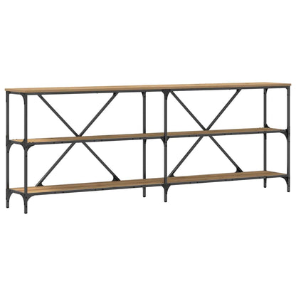 Console Table Artisian Oak 200 x 30 x 75 cm Engineered Wood