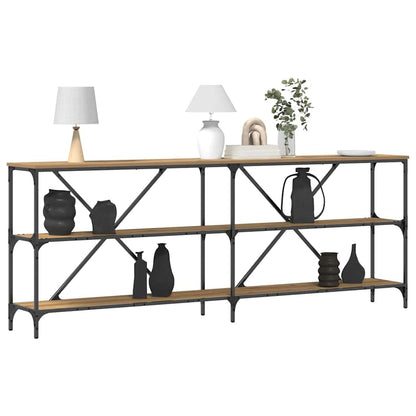 Console Table Artisian Oak 200 x 30 x 75 cm Engineered Wood