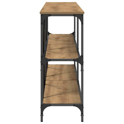 Console Table Artisian Oak 200 x 30 x 75 cm Engineered Wood