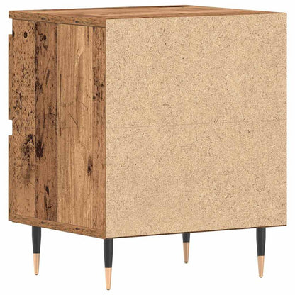 Bedside Cabinet Old Wood 40 x 35 x 50 cm Engineered Wood