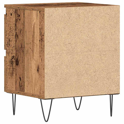 Bedside Cabinet Old wood 40 x 35 x 50 cm Engineered wood