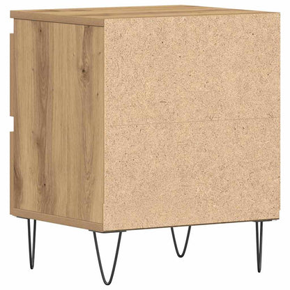 Bedside Cabinet Artisan oak 40 x 35 x 50 cm Engineered wood