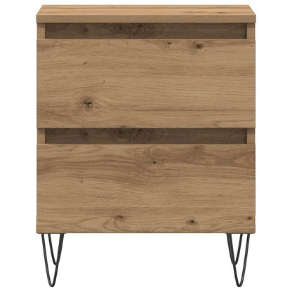 Bedside Cabinet Artisan oak 40 x 35 x 50 cm Engineered wood