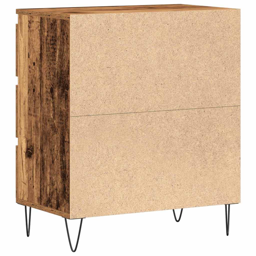 Sideboard with Drawer Old Wood 60 x 35 x 70 cm Engineered Wood