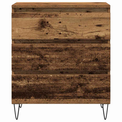 Sideboard with Drawer Old Wood 60 x 35 x 70 cm Engineered Wood