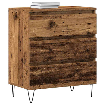 Sideboard with Drawer Old Wood 60 x 35 x 70 cm Engineered Wood