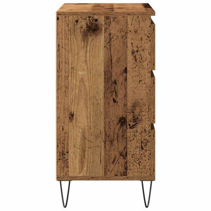Sideboard with Drawer Old Wood 60 x 35 x 70 cm Engineered Wood