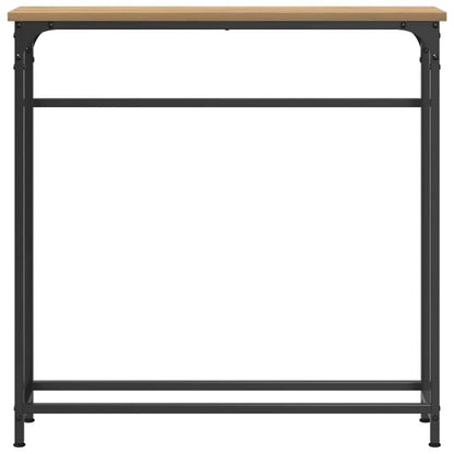 Console Table Artisan Oak 75 x 19.5 x 75 cm Engineered Wood