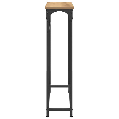 Console Table Artisan Oak 75 x 19.5 x 75 cm Engineered Wood
