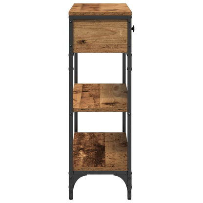 Console Table Old Wood 72.5 x 25 x 75 cm Engineered Wood