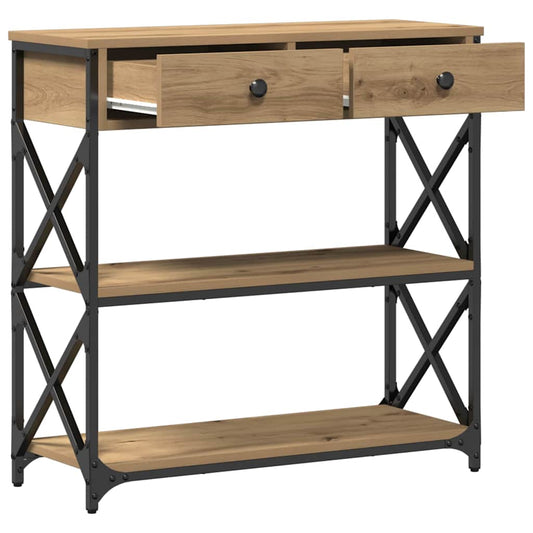 Console Table Artisan oak 75 x 28 x 75 cm