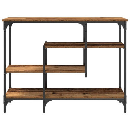 Console Table with Shelf with Storage Old wood 100 x 35 x 75 cm