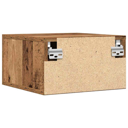 Bedside Cabinet 2 pcs Old Wood 35 x 35 x 20 cm Engineered Wood
