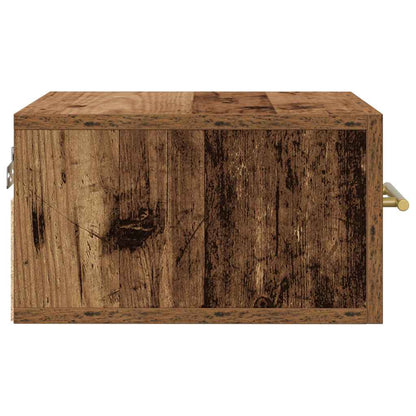Bedside Cabinet 2 pcs Old Wood 35 x 35 x 20 cm Engineered Wood